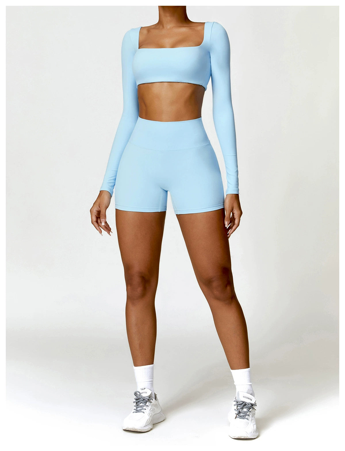 High Waisted Two-Piece Set