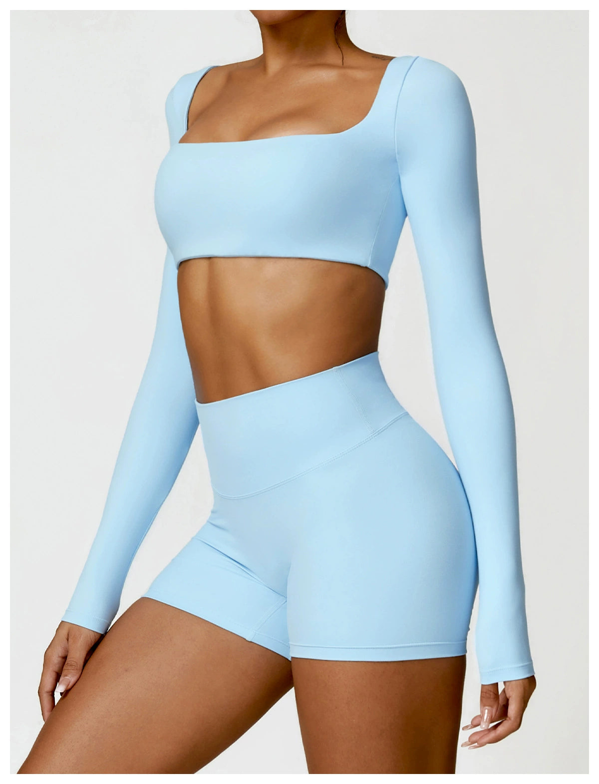 High Waisted Two-Piece Set