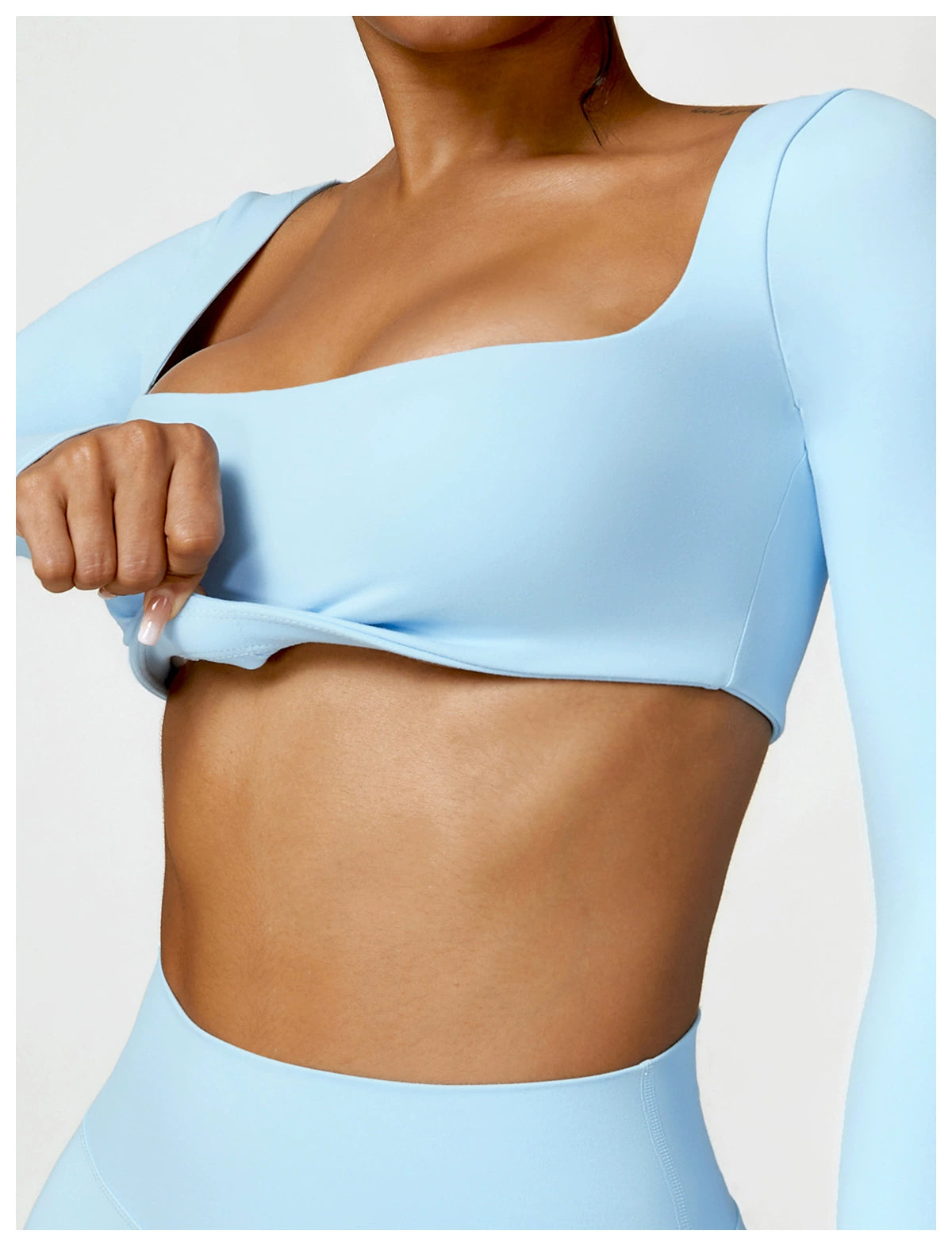 High Waisted Two-Piece Set
