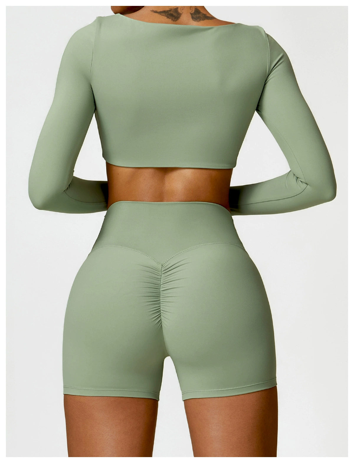 High Waisted Two-Piece Set