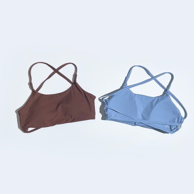 Seamless Open Back Sports Top