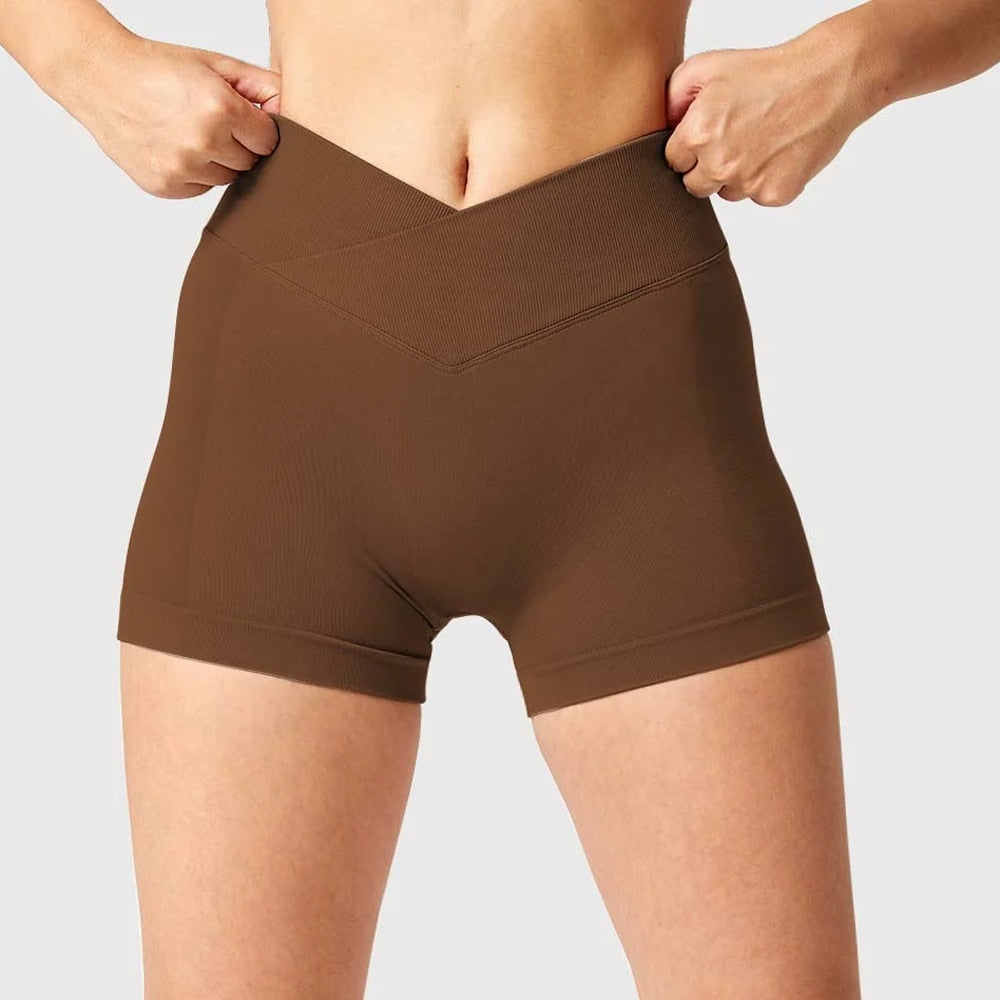 Seamless V Scrunch Booty Shorts