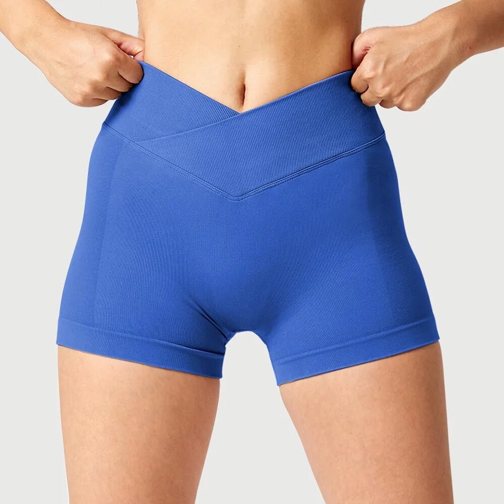 Seamless V Scrunch Booty Shorts