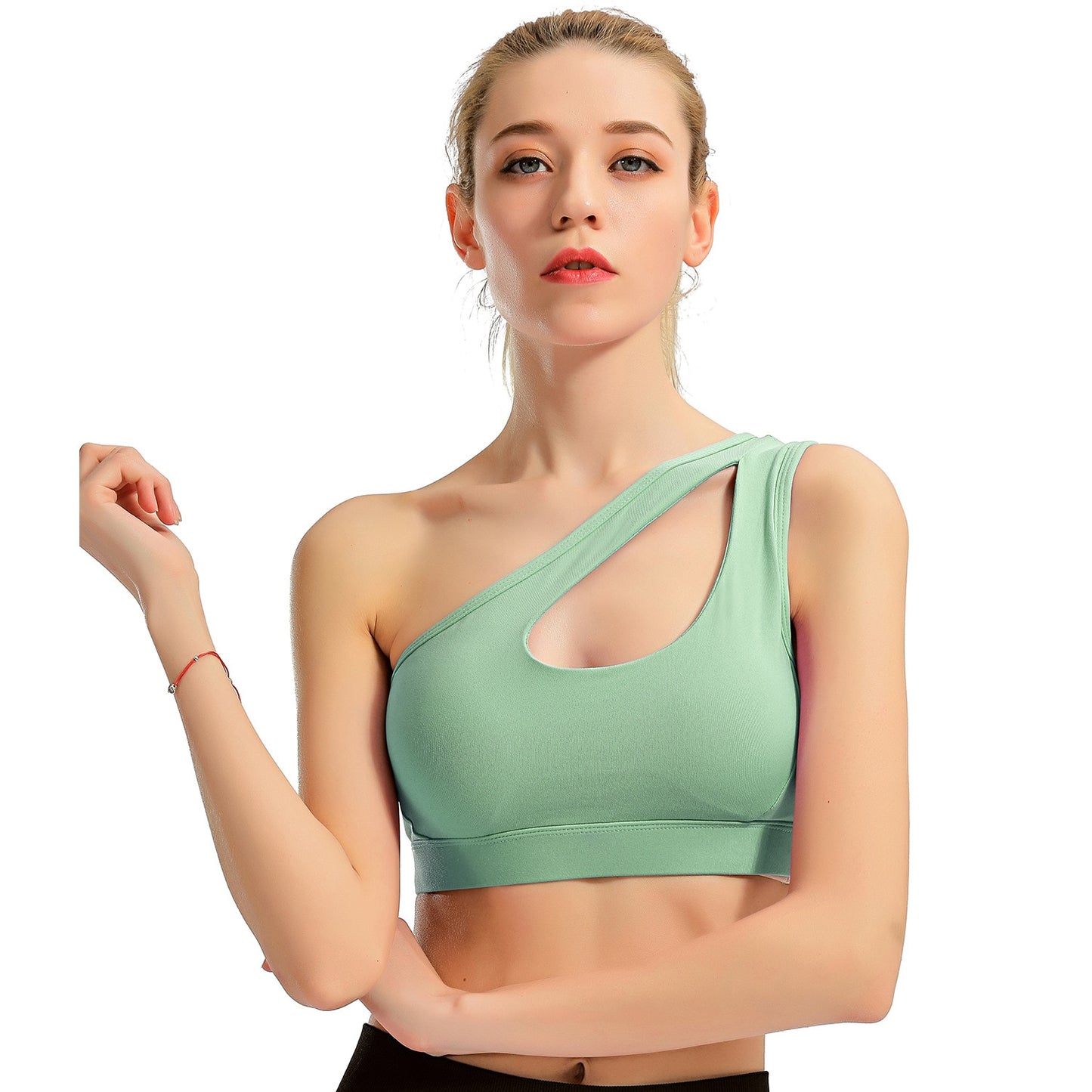 One-Shoulder Sports Top